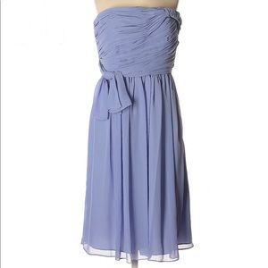 Calvin Klein lavender wedding guest cocktail dress